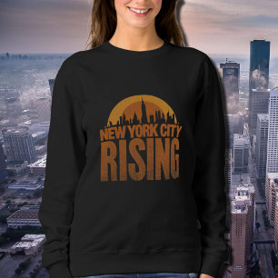 „New York City Rising“ Urbane Skyline Sweatshirt