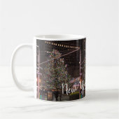 New York City Rockefeller Center Weihnachtsbaum Kaffeetasse (Links)