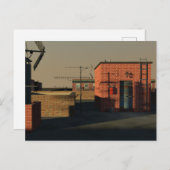 New York City roof Postkarte (Vorne/Hinten)