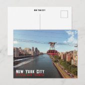 New York City - Roosevelt Island Postkarte (Vorne/Hinten)