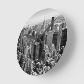 New York City Runde Wanduhr (Winkel)