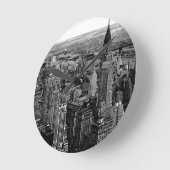 New York City Runde Wanduhr (Winkel)