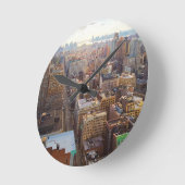 New York City Runde Wanduhr (Winkel)