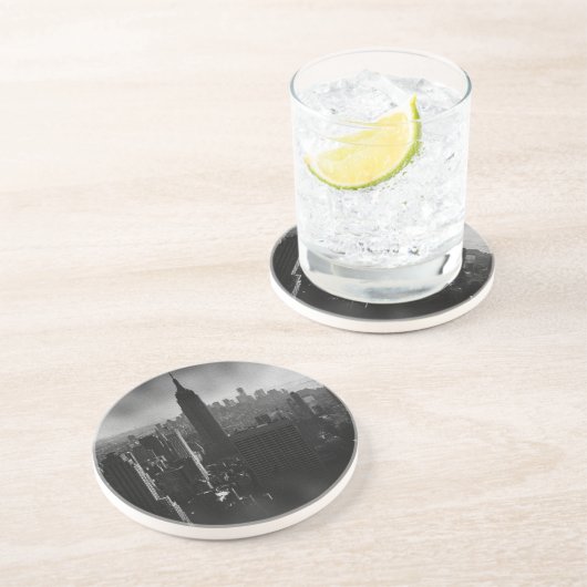 New York City Sandstein Untersetzer (Seite)