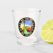 New York City Schnapsglas (Vorderseite)
