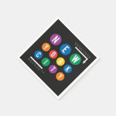 New York City Serviette (Ecke)