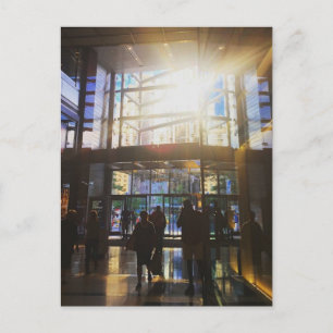 New York City Shopping NYC Sunlight Foto Postcard Postkarte