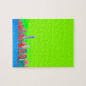 New York City Sky Line Puzzle (Horizontal)