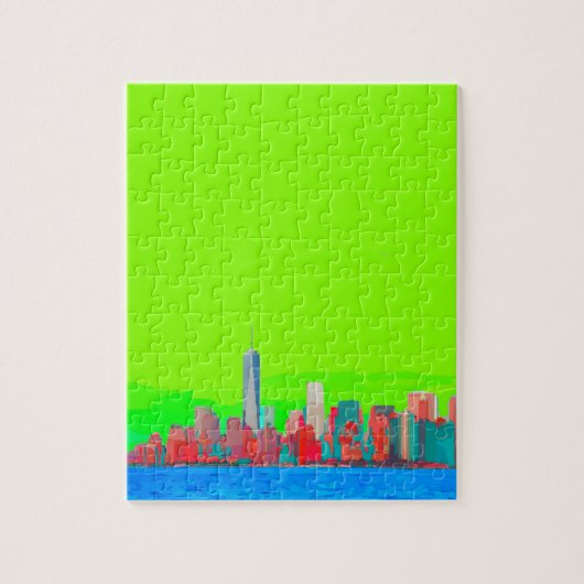 New York City Sky Line Puzzle (Vertikal)