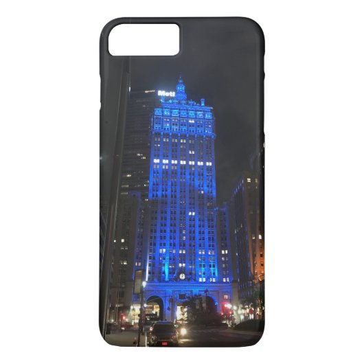 New York City Skycraper Park Avenue Night NYC Case-Mate iPhone Hülle (Rückseite)