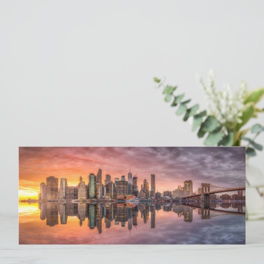 New York City Skyline (Stehend Vorderseite)