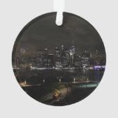 New York City Skyline #2 Ornament (Rückseite)