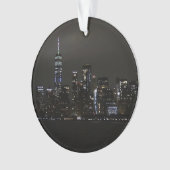 New York City Skyline #3 Ornament (Vorderseite)
