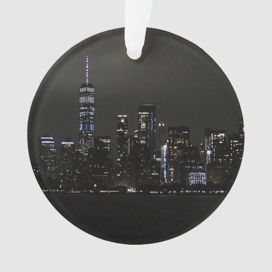 New York City Skyline #3 Ornament (Vorderseite)