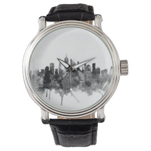 New York City Skyline Armbanduhr