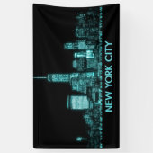 New York City Skyline Banner (Vertikal)