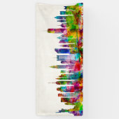 New York City Skyline Banner (Vertikal)