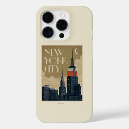 New York City Skyline Case-Mate iPhone Hülle (Rückseite)