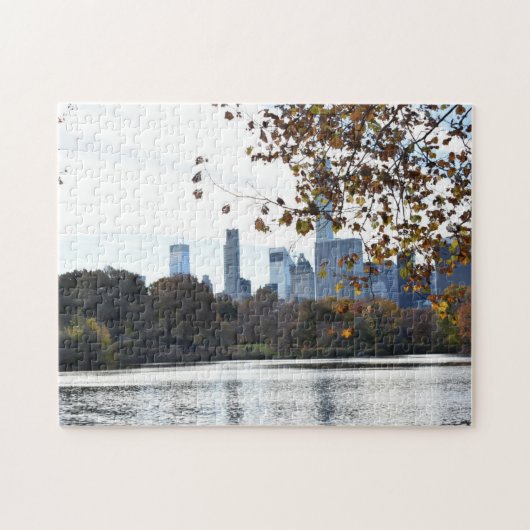 New York City Skyline Central Park NYC Foto Puzzle (Horizontal)