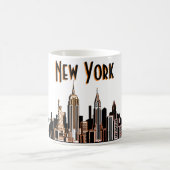 New York City Skyline Coffee Tasse (Mittel)
