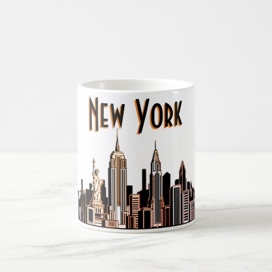 New York City Skyline Coffee Tasse (Mittel)