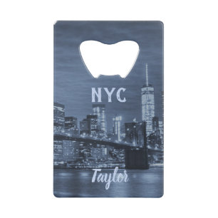 New York City Skyline Geldkarten Flaschenöffner