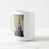 New York City Skyline Kaffeetasse (Vorderseite Links)