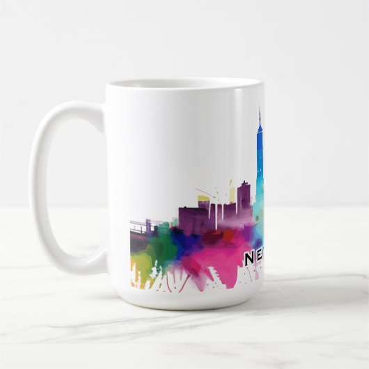 New York City Skyline Kaffeetasse (Links)