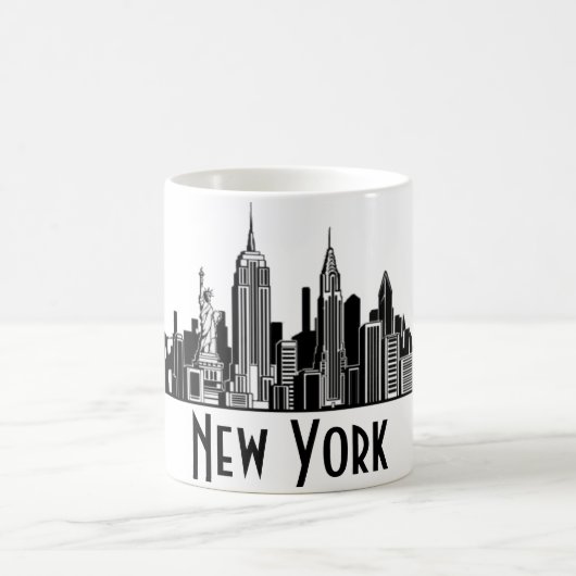 New York City Skyline Kaffeetasse (Mittel)