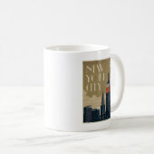 New York City Skyline Kaffeetasse (VorderseiteRechts)