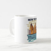 New York City Skyline Kaffeetasse (Vorderseite Links)