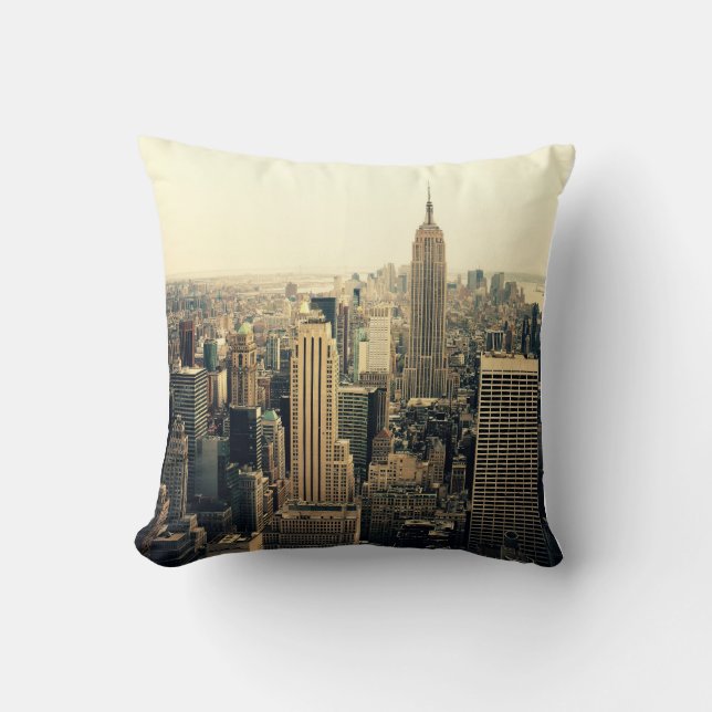 New York City Skyline Kissen (Vorderseite)