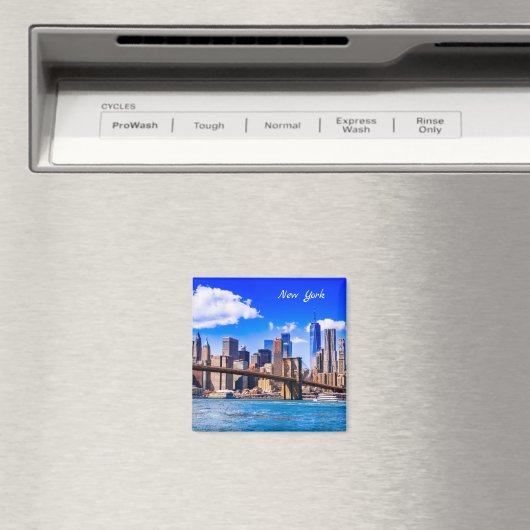New York City Skyline Magnet (In Situ (Geschirrspüler))