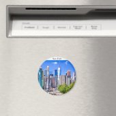 New York City Skyline Magnet (In Situ (Geschirrspüler))