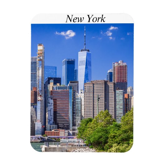 New York City Skyline Magnet (Vertikal)