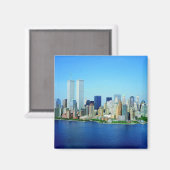 New York City Skyline Magnet (Vorderseite/Rückseite)