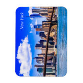 New York city skyline Magnet (Vertikal)