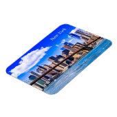 New York city skyline Magnet (Linke Seite)