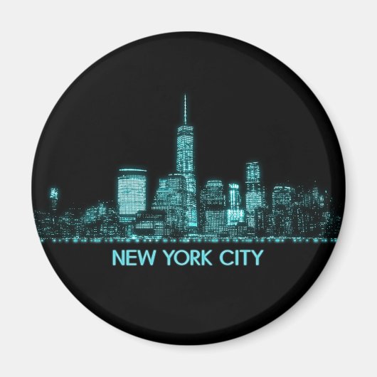 New York City Skyline Magnet (Vorne)