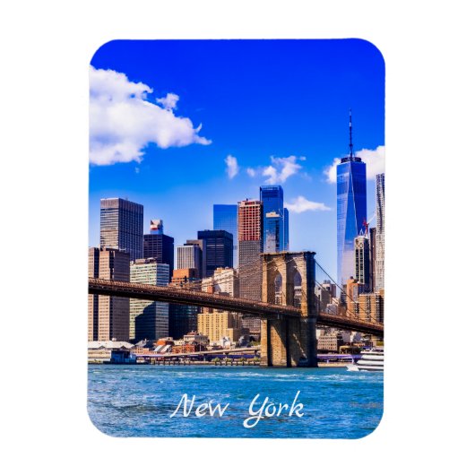 New York City Skyline Magnet (Vertikal)