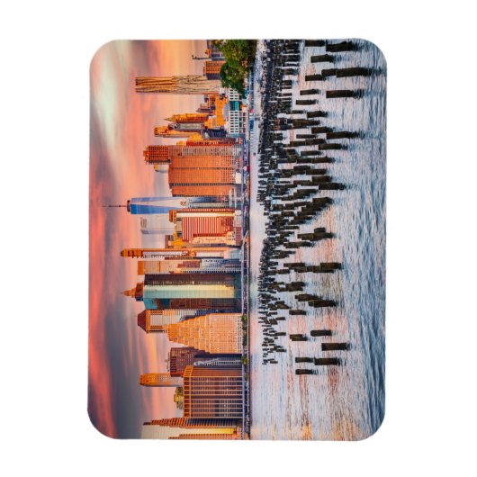 New York City Skyline Magnet (Vertikal)