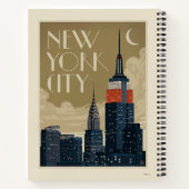 New York City Skyline Notizblock (Rückseite)