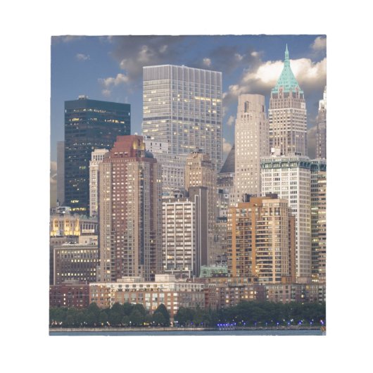 New York City Skyline Notizblock (Vorderseite)