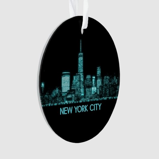 New York City Skyline Ornament (Vorderseite)
