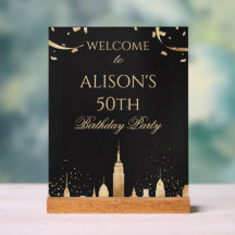 New York City Skyline Party 