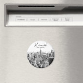 New York City Skyline personnalisiert Magnet (In Situ (Geschirrspüler))