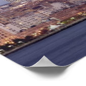 New York City Skyline Poster (Ecke)