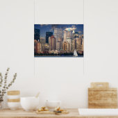 New York City Skyline Poster (Küche)