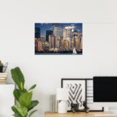 New York City Skyline Poster (Heimbüro)