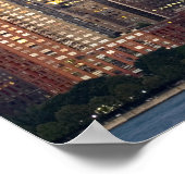 New York City Skyline Poster (Ecke)